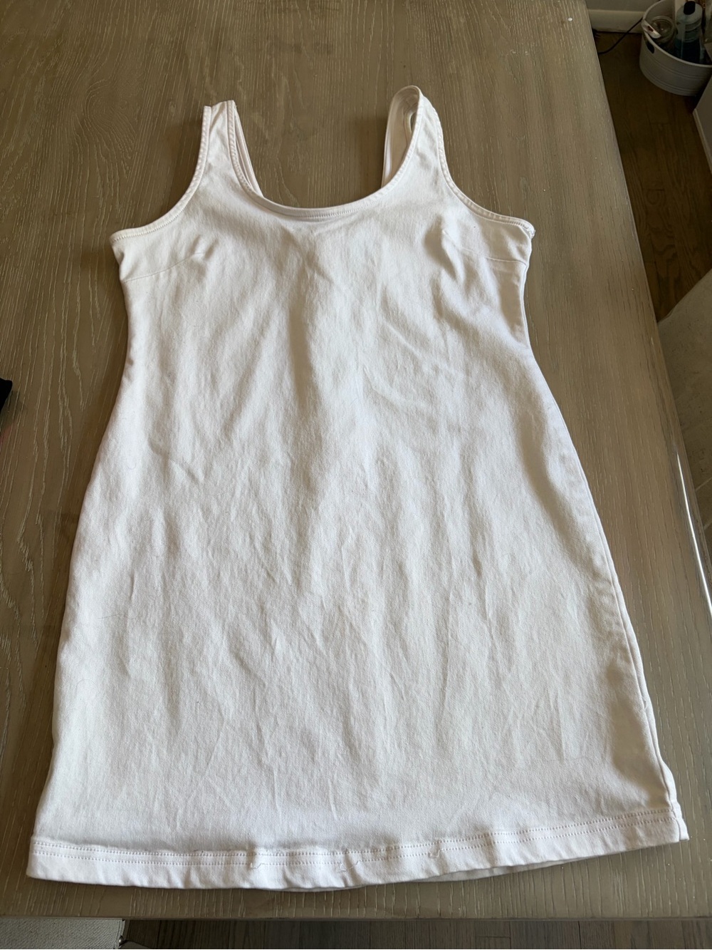 New Look White Scoop Neck Tank Top